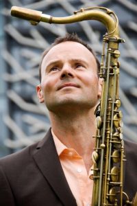 Saxofonist Willem Hellbreker