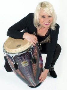 Percussioniste Femke Krone