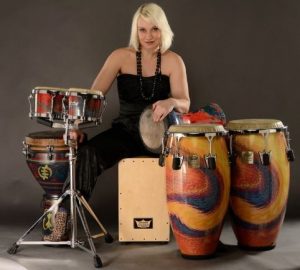 Percussioniste Femke Krone
